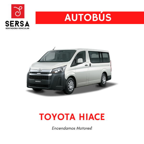 TOYOTA HIACE MT O SIMILAR